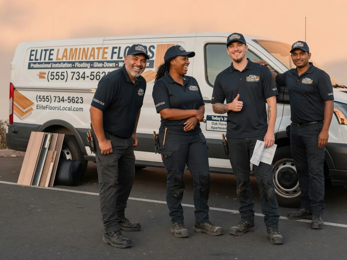 Laminate flooring installation company in Sturgeon, MO